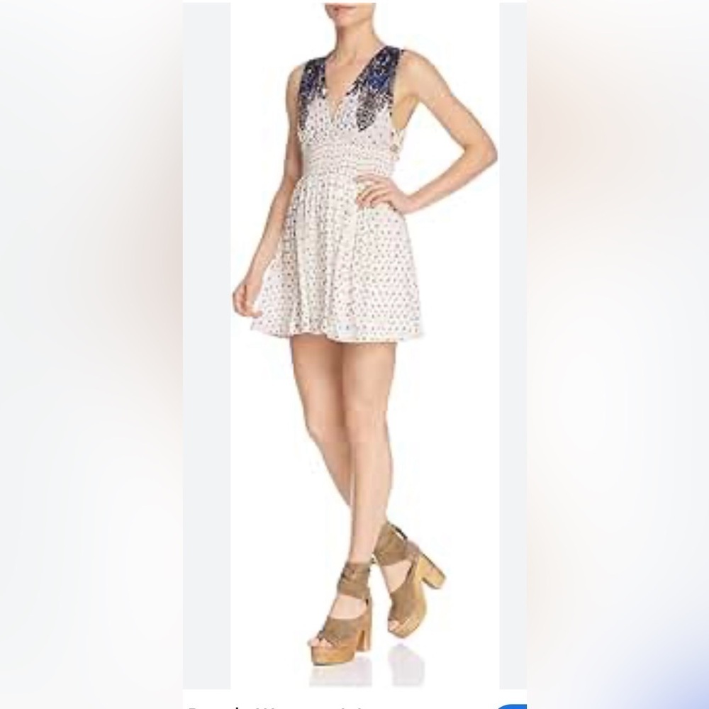 Free People Walking Through Dreams Mini Dress M